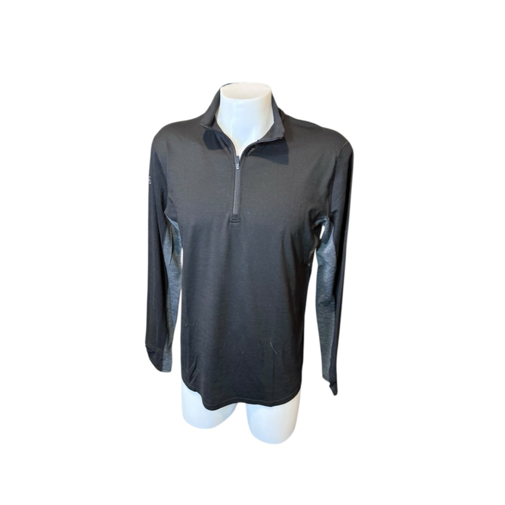 Men's VRST Smartwool Pullover XL Black and Gray